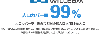 WILLCOM lJo[ 99%